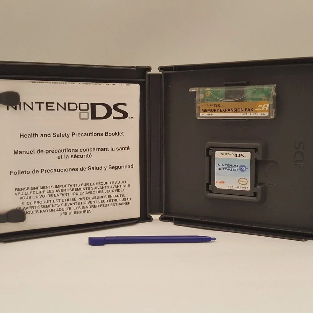 Nintendo DS Browser [ Opera ] (Nintendo DS, 2007) w/ Memory Expansion Pack USED